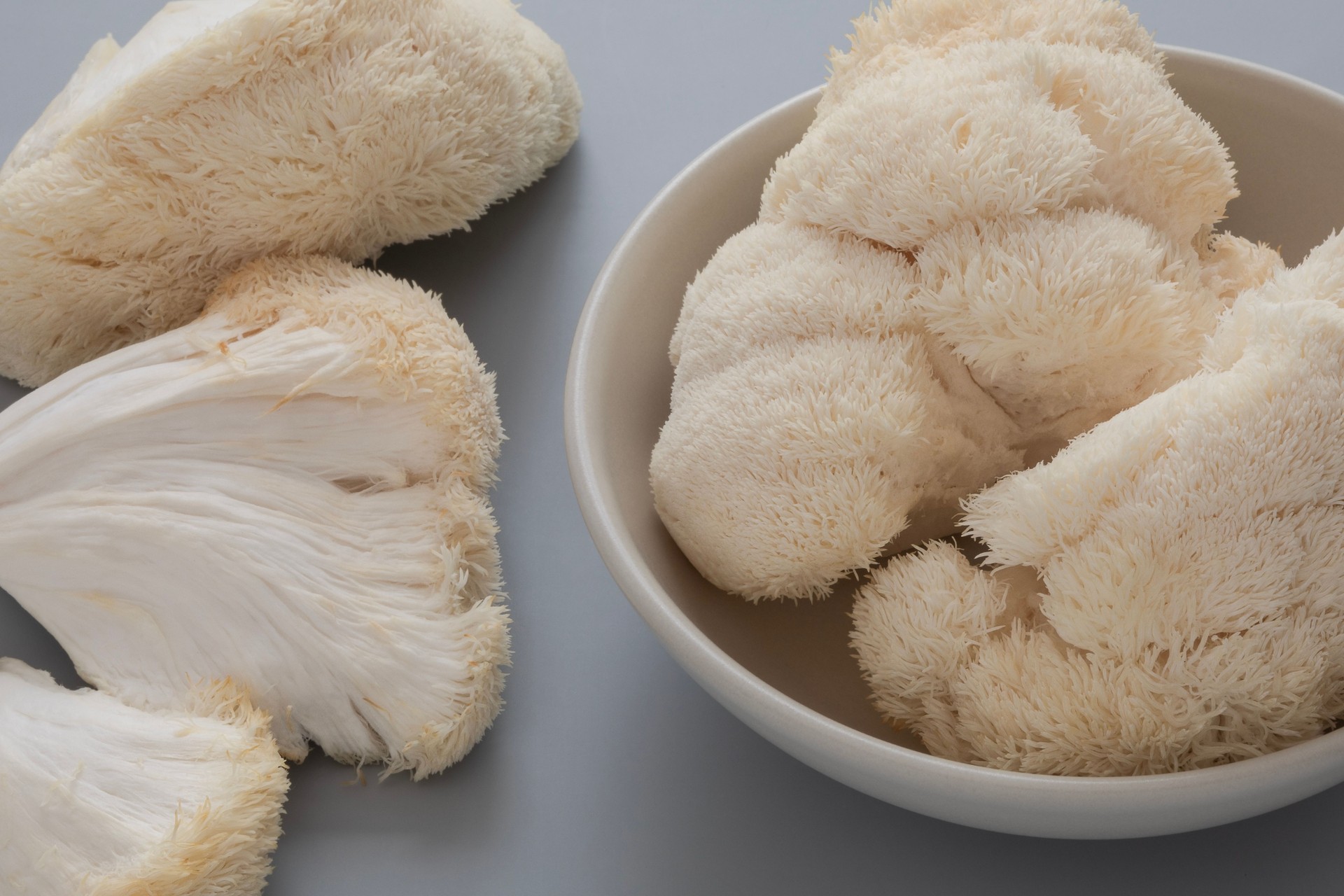 Lions mane mushrooms